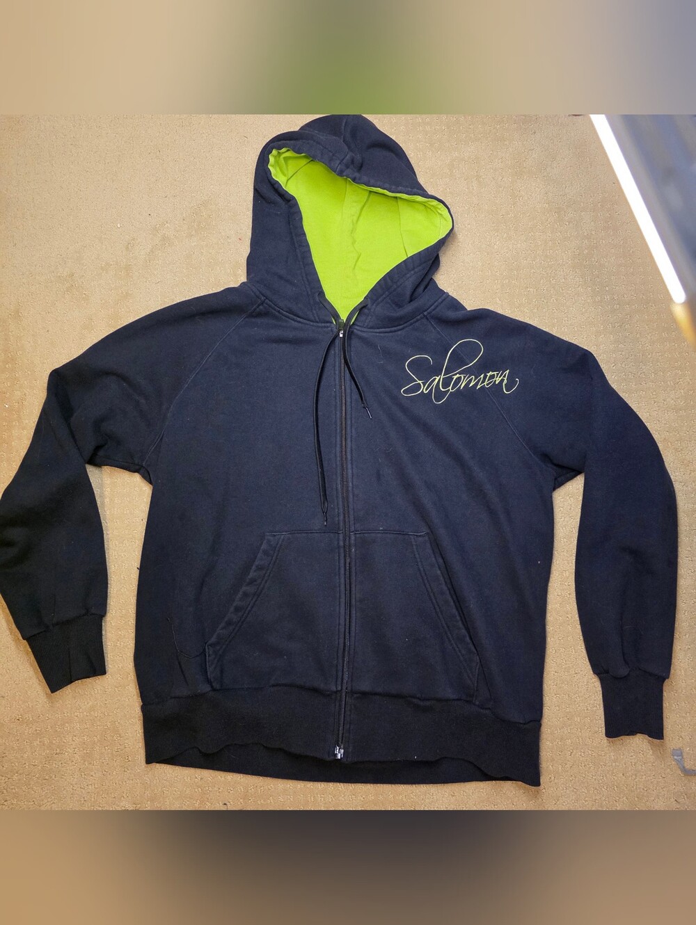 Vintage 2006 Salomon Zip-Up Hoodie - Archival Y2K